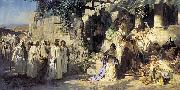 Henryk Siemiradzki Christ and Sinner, oil painting on canvas